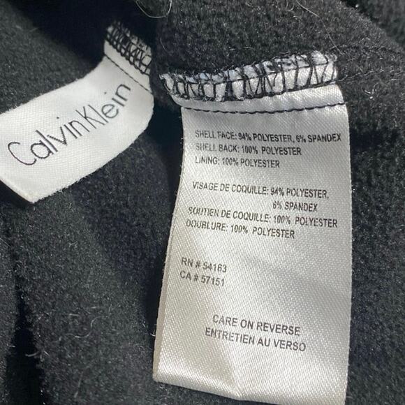 Calvin Klein Men's Blue Zip Up Long Sleeve Water Resistant Rain Coat Jacket Sz L - Picture 5 of 5